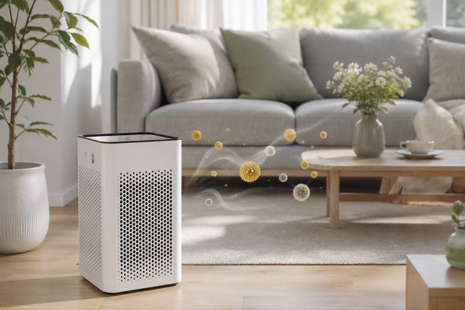 Best Air Purifier Settings During Hay Fever Season